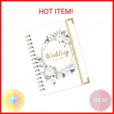 Tullofa Wedding Planner - Wedding Planner Book and Organizer for The Bride with 