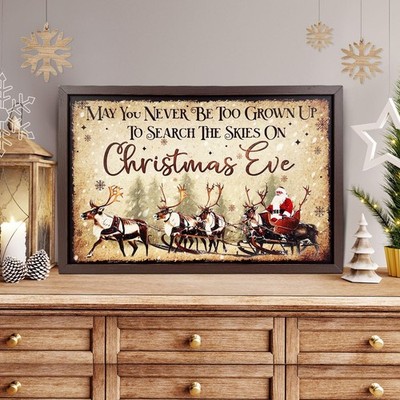 Christmas Mantle Table Centerpieces May You Never Be Too Old to Search The Sk...