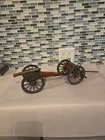 Vintage Dahlgren 1861 Cannon & Limber Cart Civil War Model Metal & Wood