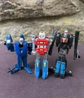 Vintage 1985 Super Gobots WARPATH & Flip Top Helicopter Figure Lot