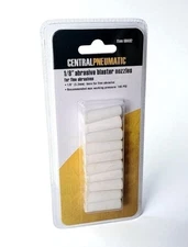 1/8" Fine Sandblaster Nozzle Sand Blaster Tip Ceramic Abrasive Nozzles 10-Pack