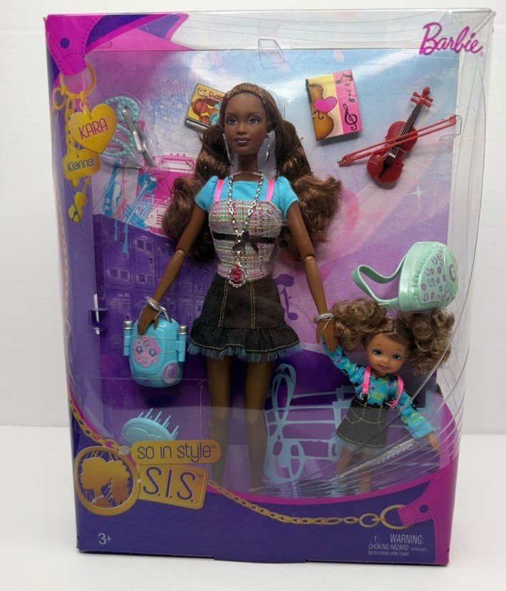 Music Kara & Kianna So In Style S.i.s. Barbie Doll 2009 Mattel P6916 Nrfb