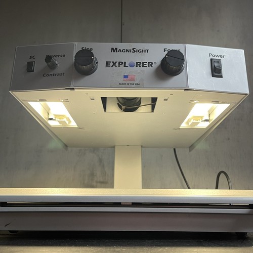 Explorer Magnifier MagniSight Explorer Custom Focus Video Visual Magnifier Good Bulbs | eBay