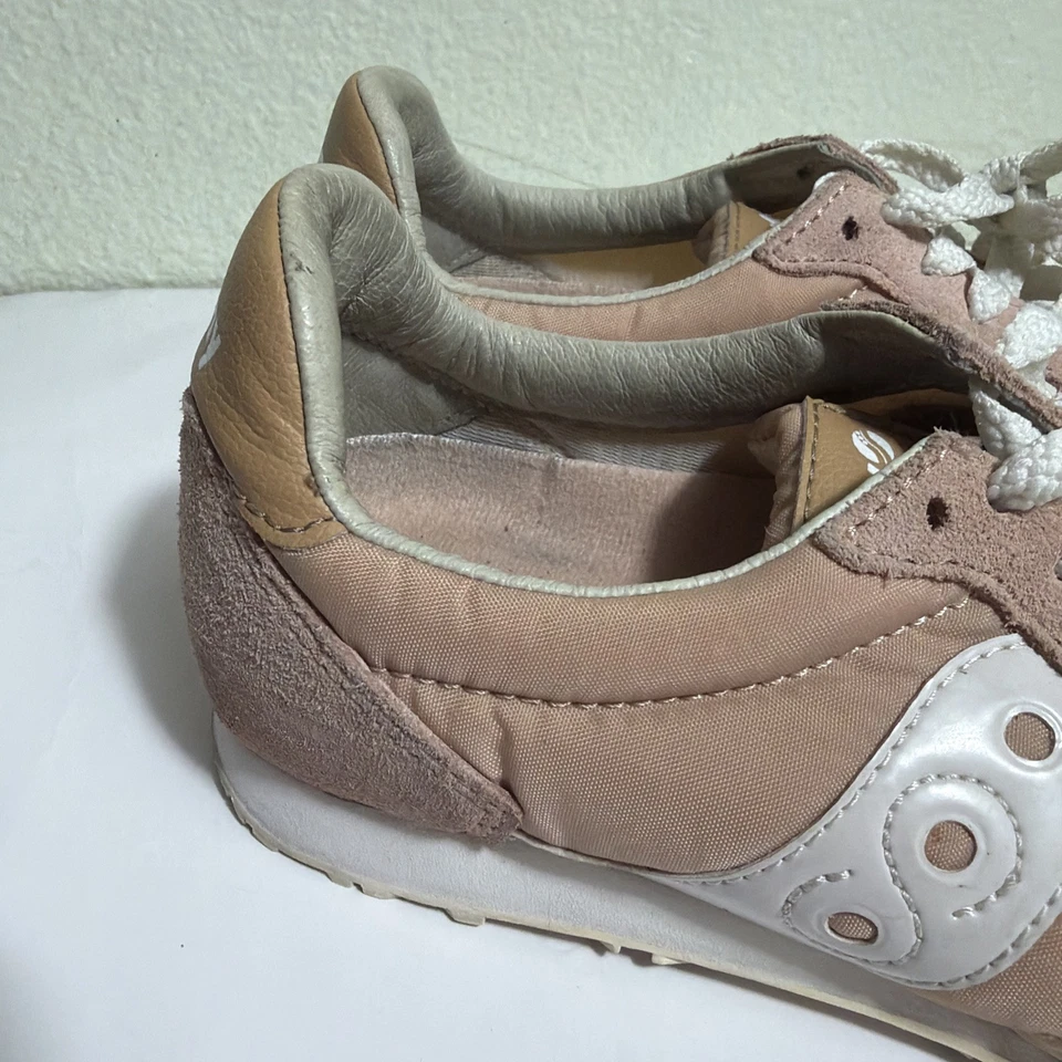 Saucony 鞋女式 9 原装子弹跑步运动鞋粉色白色 S1943-152 — 第 4/4 张图片