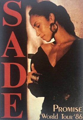 Sade 'Promise World Tour' (1986) Original Concert Tour Promo