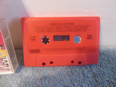World Class Punk cassette ROIR 25 countries 27 bands greatest 