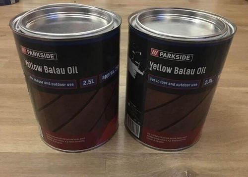 2 X Parkside Yellow Balau Oil 2 5L Each EBay