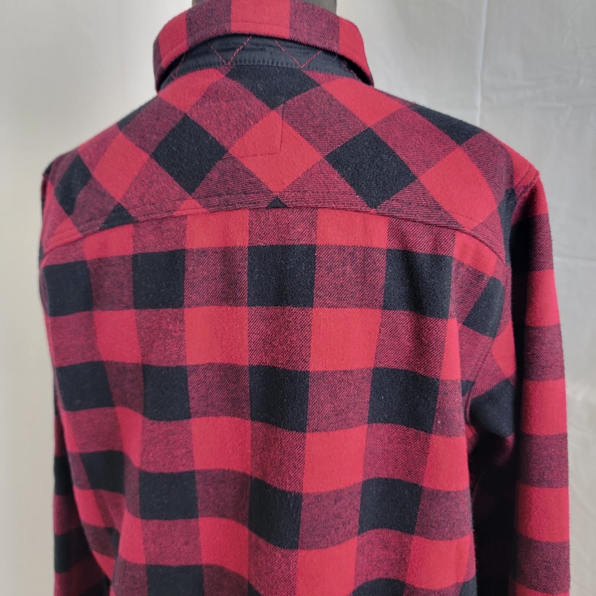 Orvis Classic Collection Red Black Buffalo Plaid Shirt Sz Orvis Classic Collection Red Black Buffalo Plaid Shirt Sz