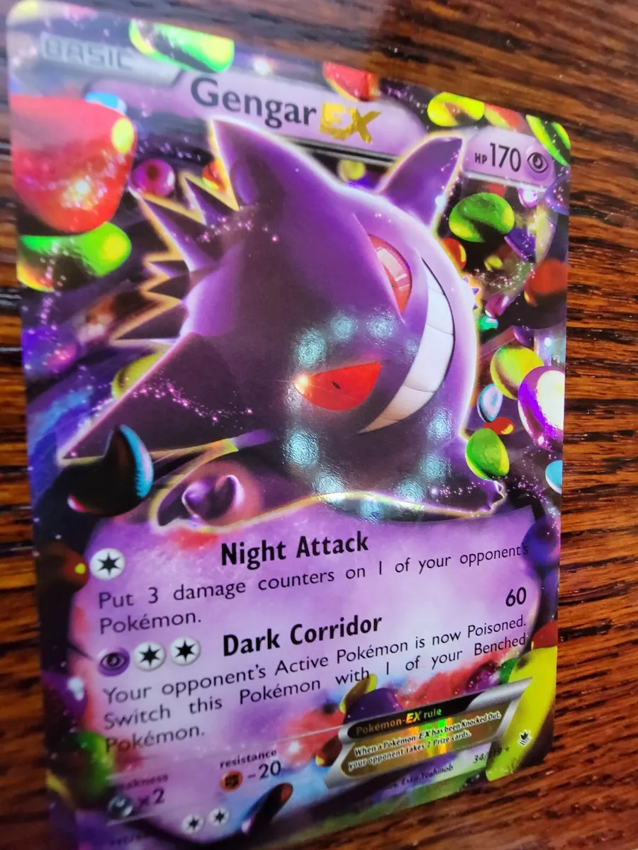 Pokémon cards mega Gengar EX Japanese Mint Phantom Forces