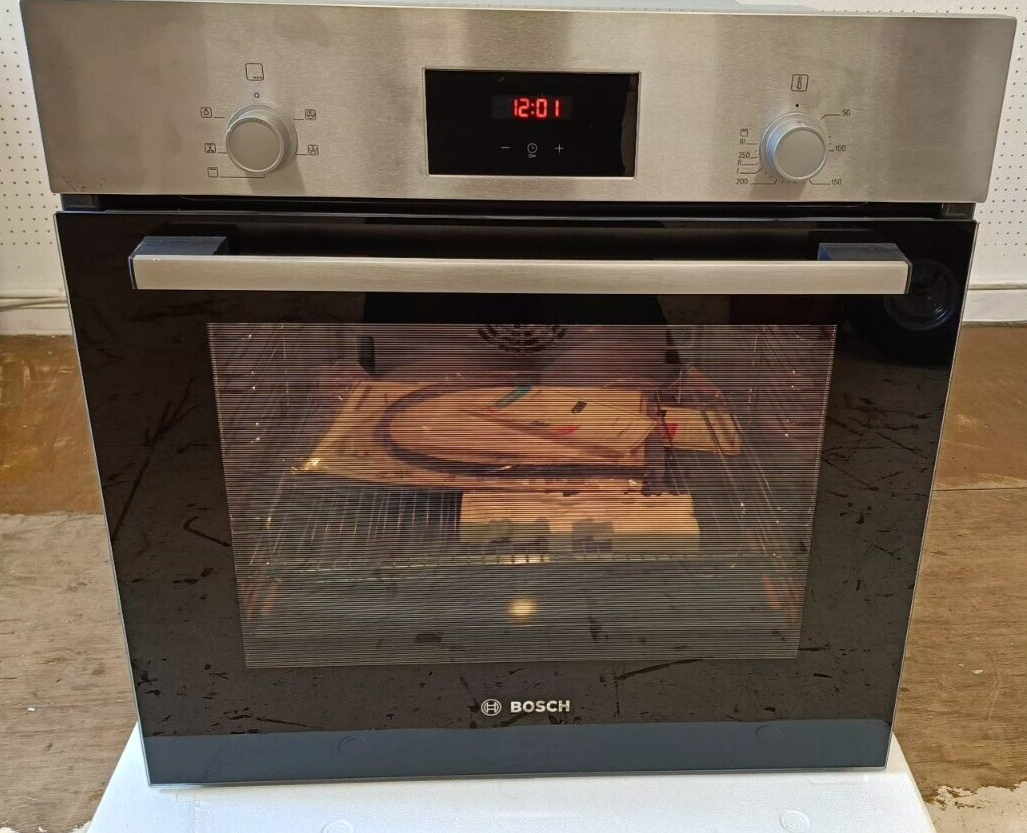 Bosch HHF113BR0B Series 2 Built In 59cm A Electric Single Oven Stainless Steel 4242005048335 eBay