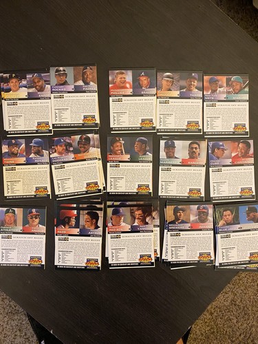 1994 Upper Deck Collector s Choice Scratch Off Games Lot Of 32 EBay