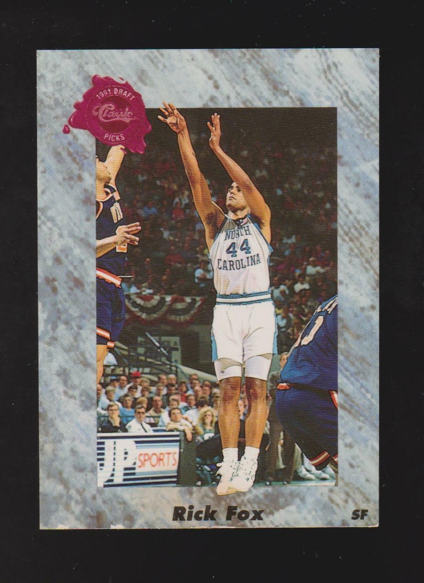 1991 Classic Draft #164 Rick Fox rookie card, Los Angeles Lakers