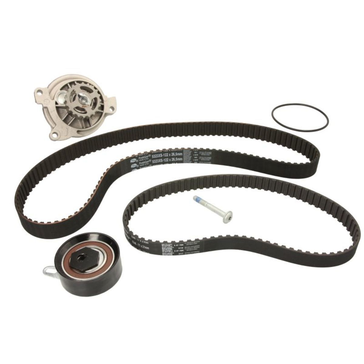 Soupapes T4 2.4D kit complet avec pompe de dépression pour culasse AAB AJA