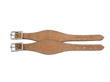 JT International Scalloped Leather Stirrup Hobbles