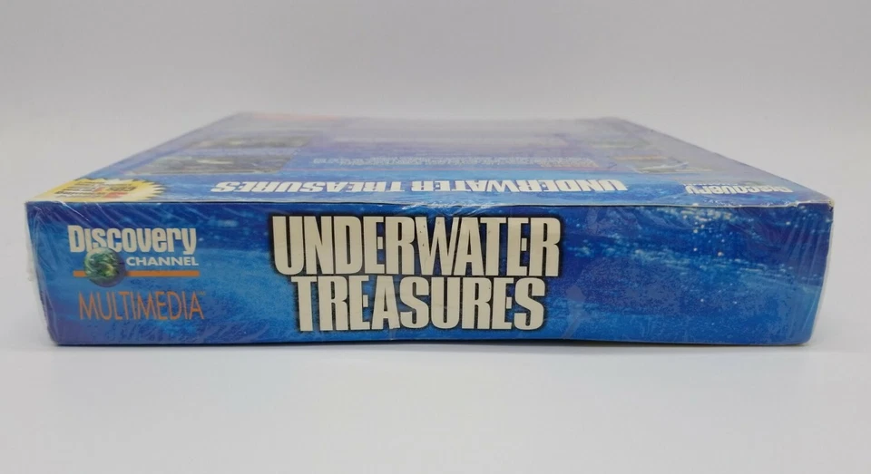Discovery Channel Multimedia Underwater Treasures PC CD-ROM Big Box Sealed 1996 - Image 4 of 4