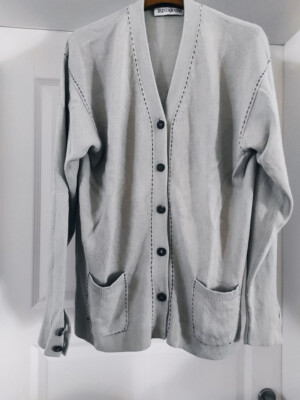 TOP IRIS VON ARNIM KaschmirCashmere Strickjacke Blazer XXL 2XL 42/44 Cardigan