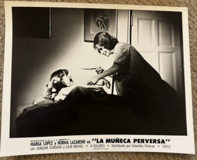 Spanish Original Movie Still Photo '69 Muneca Perversa Horror Perverse