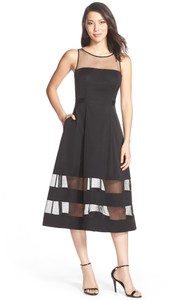 aidan mattox fit and flare dress