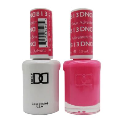 DND DUO GEL NAIL POLISH - GEL & LACQUER SET - 813 SOUR ADVENTURE