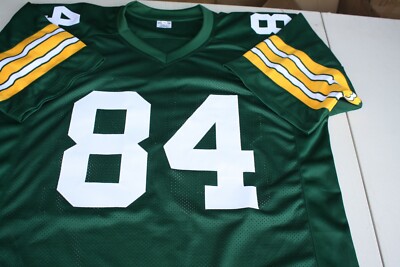 GREEN BAY PACKERS ANDRE RISON #84 SIGNED CUSTOM JERSEY SUPER BOWL