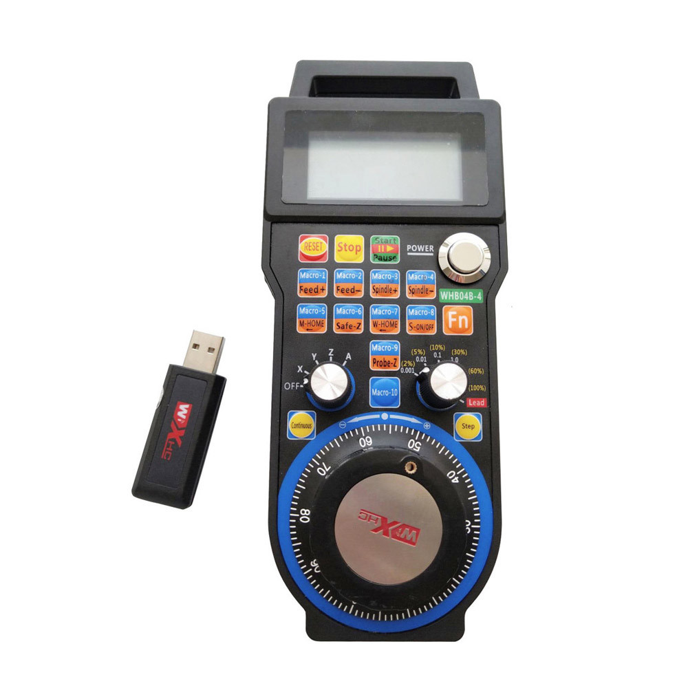 Update Mach3 Wireless 4 Axis MPG Handwheel for CNC Mac.Mach 3,4 Axis MPG Pendant