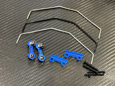 Aluminum Front / Rear Sway Bar Kit 1/5 Traxxas X-Maxx X Maxx Blue