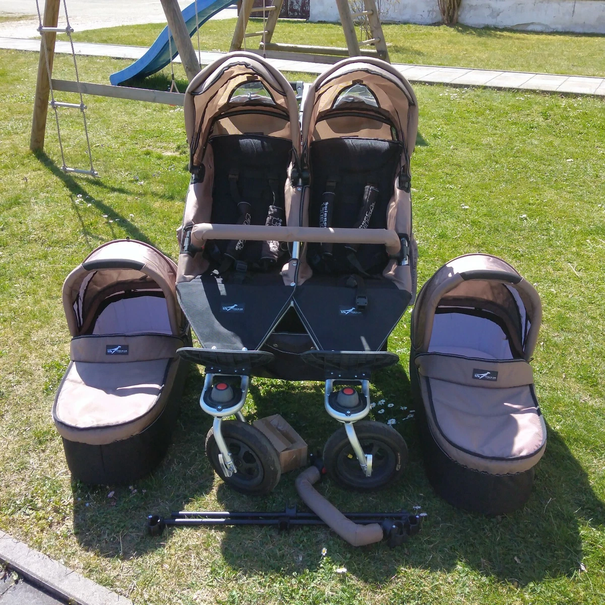 Sehr wütend Keiner Arashigaoka kinderwagen tfk twinner twist duo