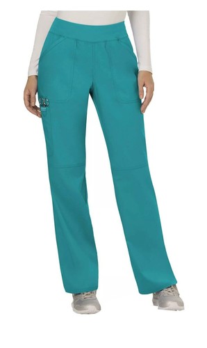 Cherokee Workwear Revolution Women's Mid Rise PETITE Scrub Pants - WW110P
