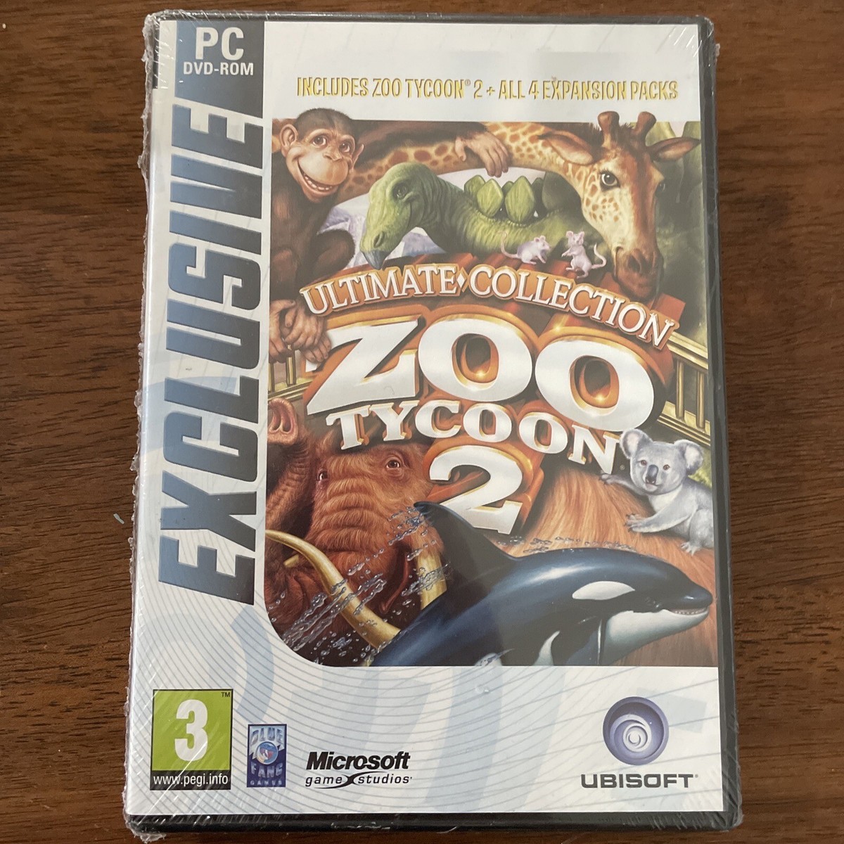 Jeu Zoo Tycoon 2 Zookeeper Collection - PC Complet, Version FR, Très Bon état, Livraison Gratuite