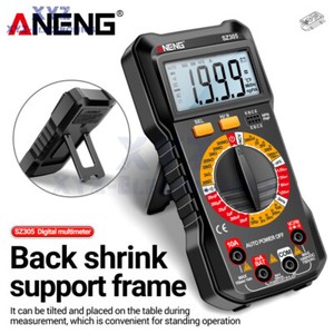 ANENG SZ304 SZ305 Multimètre numérique rétroéclairage NCV AC/DC Test d'Ohm en cours de voltage