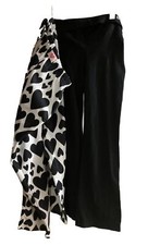 NWT Girls Fleece Carters Fun Pants  Blk Leggings 2 Pair Xmas/ VALENTINES Sz 6