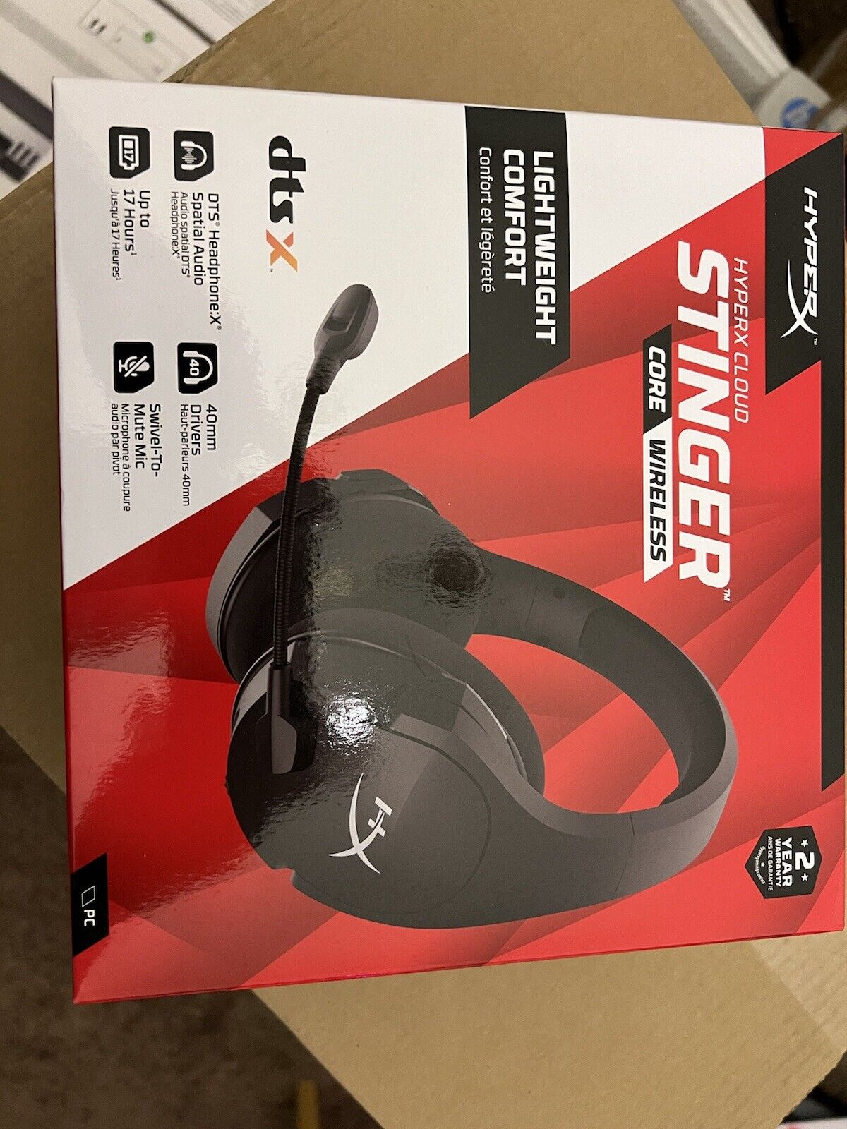 Cloud Stinger Core Wireless Gaming Headset + DTS