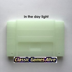 SNES Plastic Case Cart Shell Replacement Highest Quality - Super Nintendo GOLD