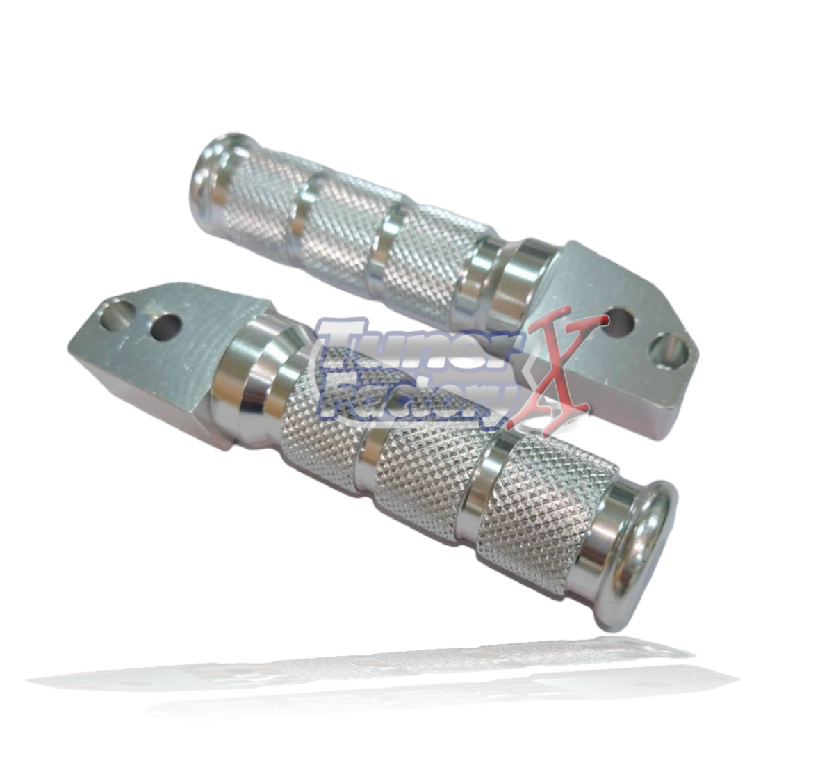 Front Footrest Chrome Foot Pegs For Suzuki Hayabusa GSXR1300 TL1000