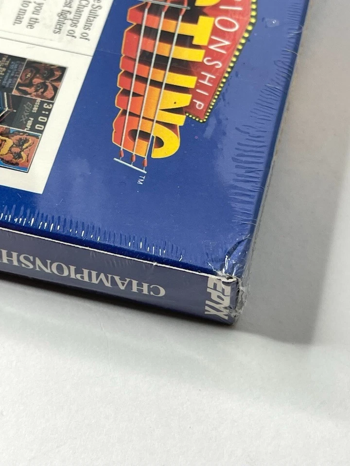 Championship Wrestling by EPYX For Atari ST VTG Computer Game SEALED 1986 - Image 4 of 4