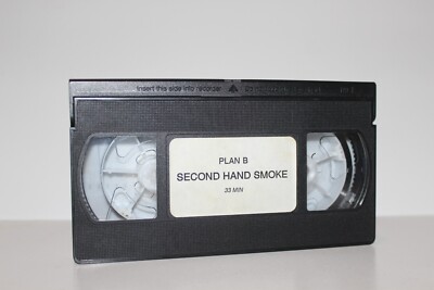 Original PLAN-B Skateboard Video ''Second Hand Smoke''  (VHS NOS Vintage)
