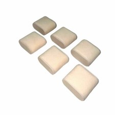 SET OF 6 LARGE WATCH PILLOW COLOR BEIGE FOR WATCH STORAGE JEWELRY BOX ORGANIZER