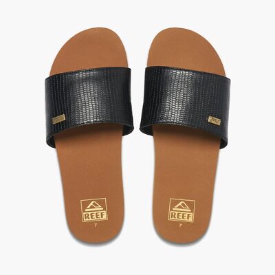 Reef Bliss Nights Slide Black/Tan