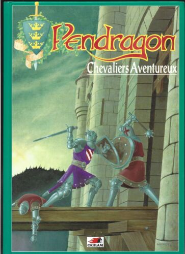 JDR RPG JEU DE ROLE / PENDRAGON DEUXIEME EDITION  CHEVALIERS AVENTUREUX - Picture 1 of 1