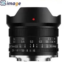 SGimage 7.5mm F2.8 APS-C Wide Angle Fisheye Lens for Canon Nikon Sony Fuji M4/3 