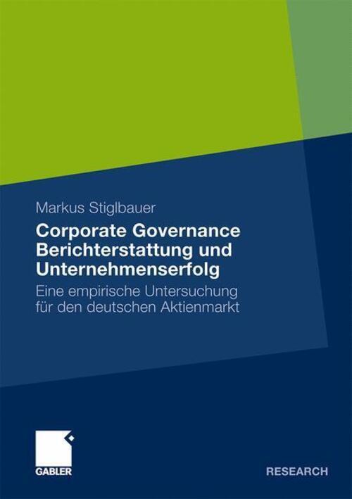 Markus Stiglbauer | Corporate Governance Berichterstattung Und...