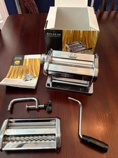 Marcato Atlas 150 Pasta Machine (Complete, Gently Used, Made in Italy)