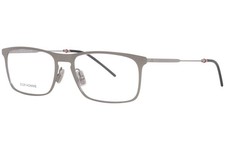 Dior Homme Dior0235 R81 Eyeglasses Men's Matte Ruthenium Optical Frame 55mm