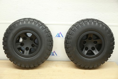 #ad NEW *FLAT FREE* Quantum Power Chair All Terrain Knobby Drive Wheels Tires 4.00 6 $499.99