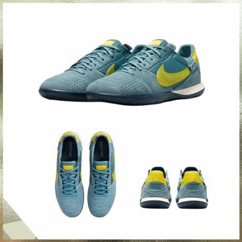 Nike STREET GATO Zapatos de Fútbol Sala DC8466-004 Azul Claro US6.5-10 Zapati...