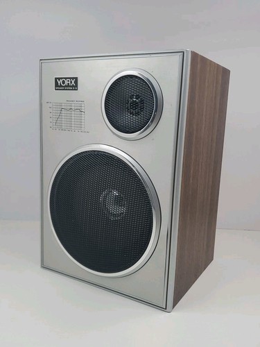 Yorx Model S-12 Vintage Wood Grain Speaker