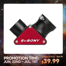 SVBONY SV188P 1.25inch 90 Degree Dielectric Mirror Diagonal 99 Reflectivity