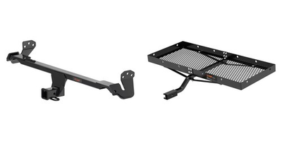 #ad Trailer Hitch Cargo Carrier Tray Fixed 300lbs CURT Class 3 2in Receiver #13610 $448.99