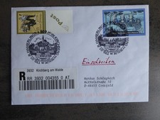 Brief Österreich, gelaufen mit SSt., 17.9.2000 Kirchberg am Walde