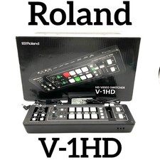 Roland V-1HD HD Video Switcher HDMI Mixer with Box Tested Working Japan Used